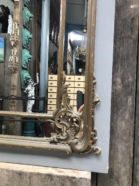 Mirror with painting