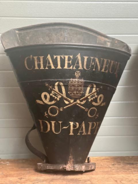 Chateauneuf du pape grape baskets 