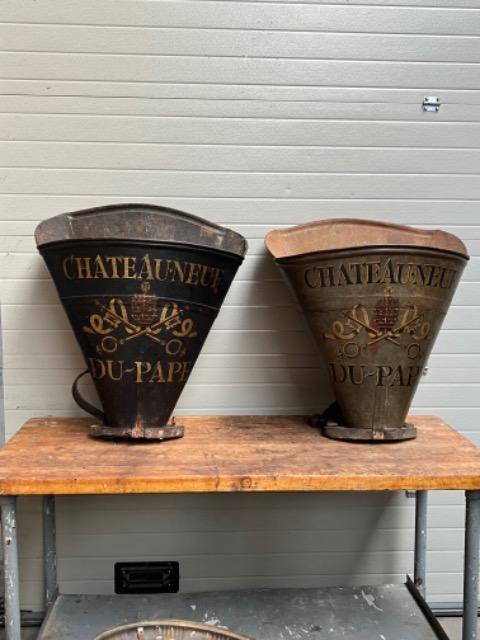 Chateauneuf du pape grape baskets 