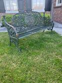 CAST IRON GARDEN BENCH 