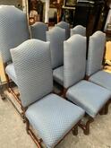 SET OF 8 CHAIRS 