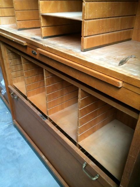 PAIR FOLDING CABINETS