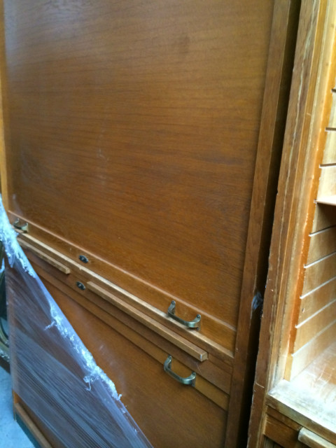 PAIR FOLDING CABINETS