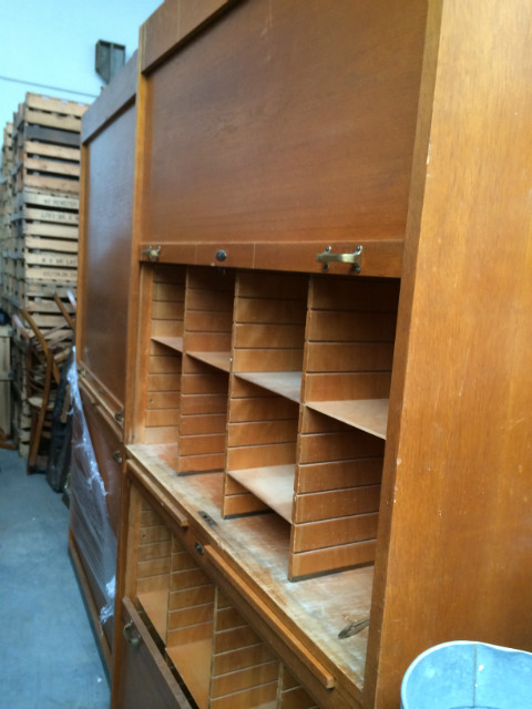 PAIR FOLDING CABINETS